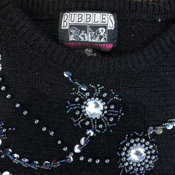 Black beaded pullover - Picture 2 of 6